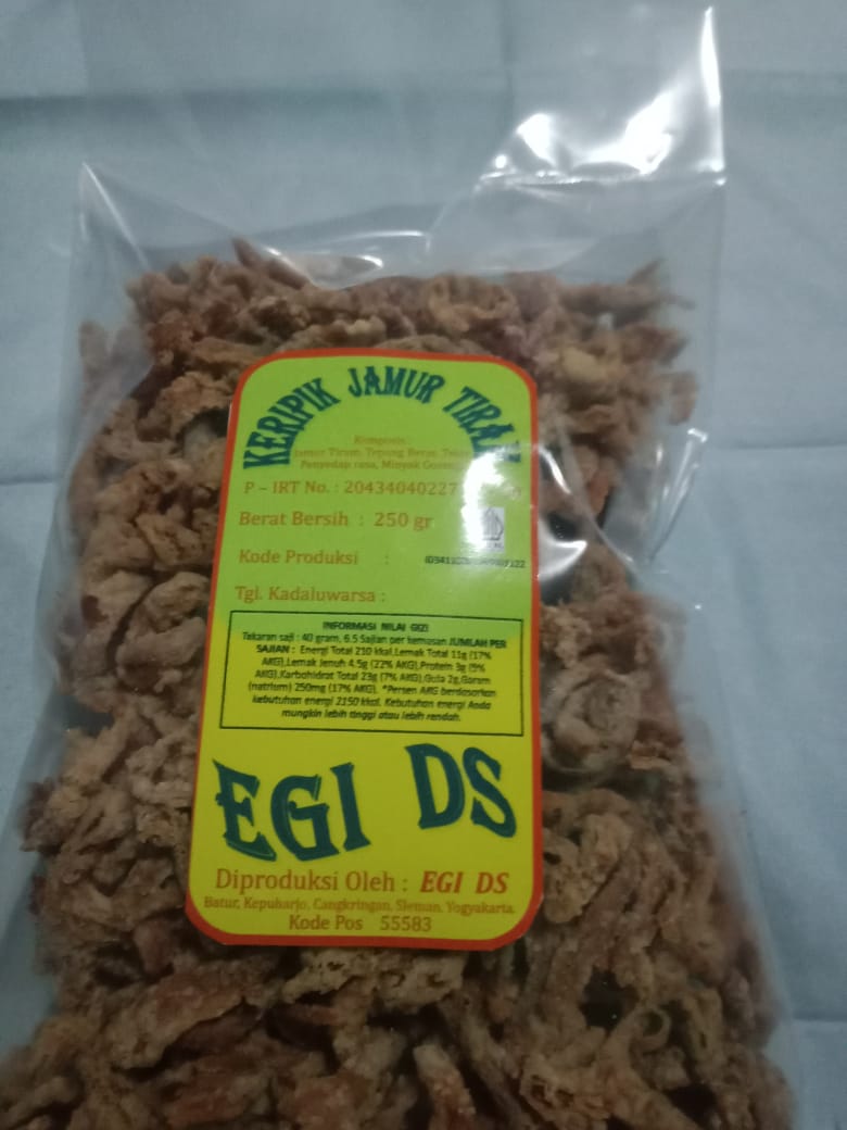 Keripik Jamur EGI DS