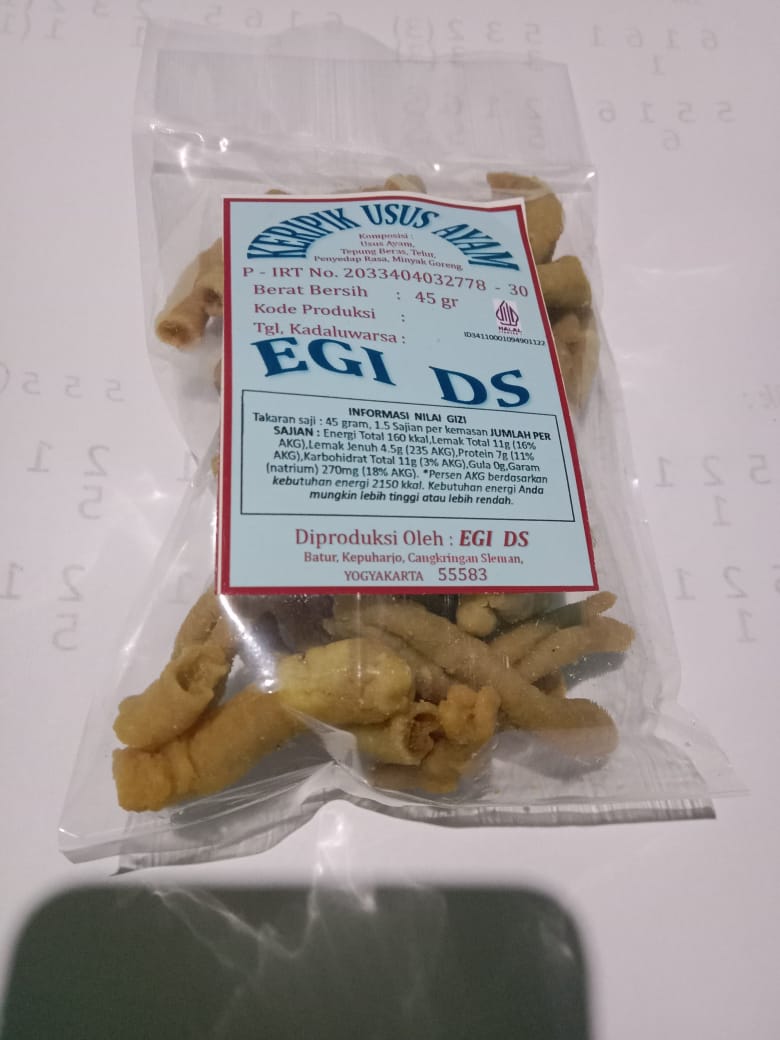 Keripik Usus Gurih